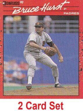Bruce Hurst Baseball Card Collection